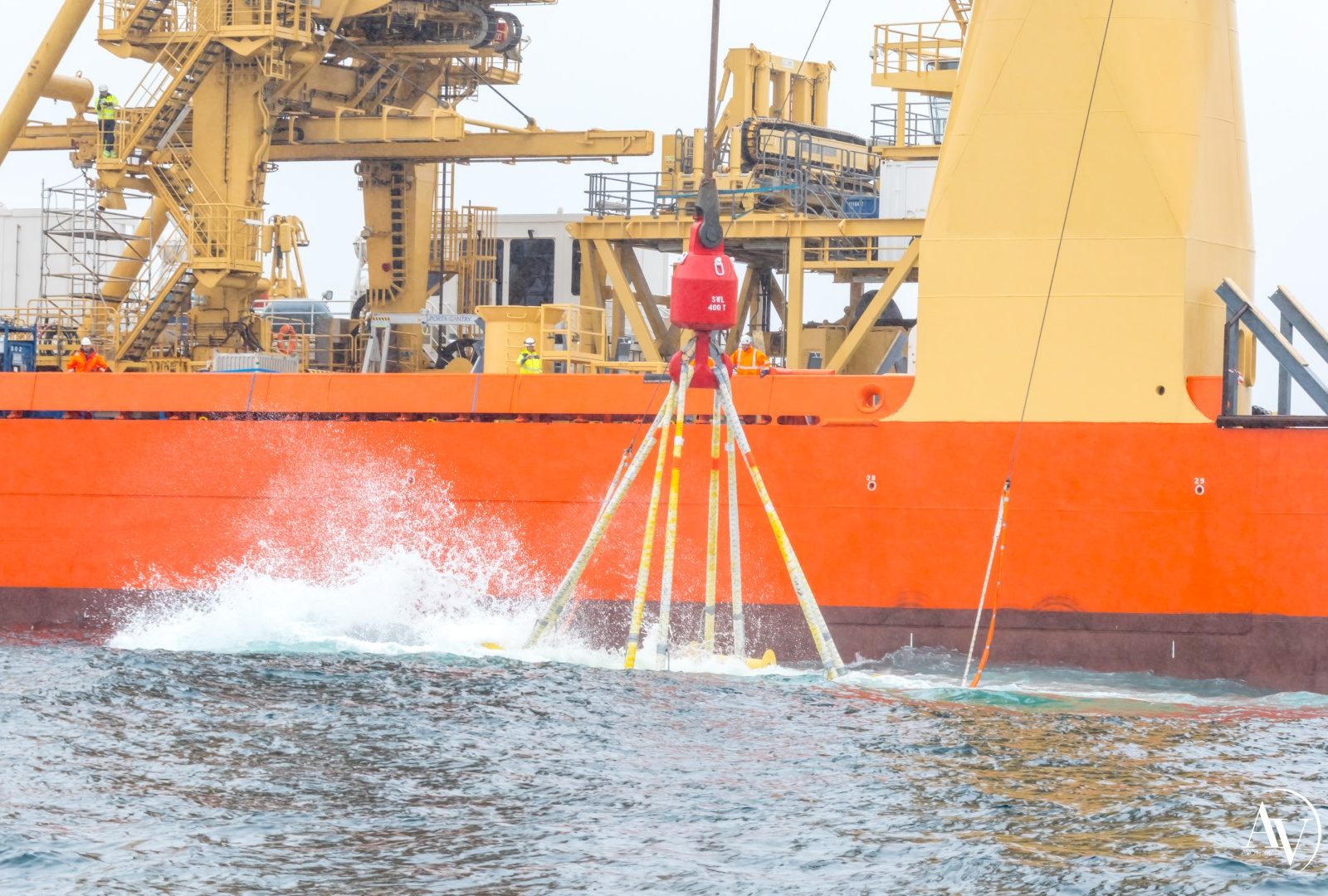 CMN HydroQuest mise à l'eau OceanQuest